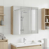 Bathroom Mirror Cabinet Sonoma Oak 70 x 14.5 x 70 cm 889089