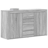 Sideboard Grey Sonoma 120 x 36 x 69 cm Engineered Wood 3333861
