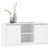TV Cabinet White 102x37.5x52.5 cm Engineered Wood 809791