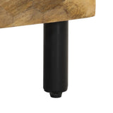 TV Cabinet 100x33x46 cm Solid Wood Mango 356909