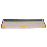 Stair Mats 15 pcs 65x21x4 cm Violet Rectangular Edge 134580