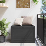 Garden Storage Box Anthracite 78x44x55 cm 49444
