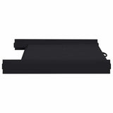 Washing Machine Intermediate Shelf Black 60 x 60 x 8 cm Steel 42022039