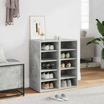 Shoe Cabinets 2 pcs Concrete Grey 31.5x35x70 cm Engineered Wood 808990