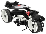 Golf Trolley Manual Black and White 100 x 69 x 114 cm Aluminium 42033590