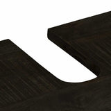 2 Piece Bathroom Furniture Set Solid Wood Mango 3310018