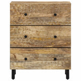 Side Cabinets 2 pcs 60x33x75 cm Solid Wood Mango 3206287