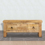 ZNTS Coffee Table 90x45x35 cm Solid Mango Wood 247326