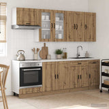 Kitchen Unit PORTO 8 pcs Artisan Oak Engineered Wood 3438182