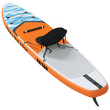 SUP Board with Seat 2-in-1 TRITON 335 x 76 x 15 cm Blue for 42039131