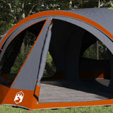 Family Tent 10-Person Grey and Orange 460 x 430 x 214 cm 42004082