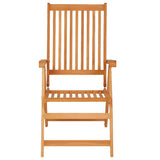 Garden Chair Set of 8 Teak Solid Teak wood Standard Foldable 3072540