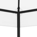 Garden Gazebo 323x275x265 cm White 180 g/m 312233