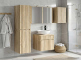 Bathroom Cabinet Set 5 pcs Sonoma Oak Engineered Wood 3407345