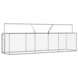 Outdoor Dog Kennel with Roof 400x100x150 cm 171497
