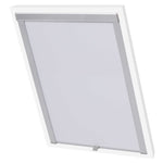 ZNTS Blackout Roller Blind White SK08 133512