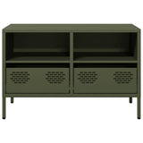 TV Cabinet Olive Green 68x39x43.5 cm Cold-rolled Steel 851320
