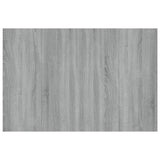 Bed Headboard with Cabinets Grey Sonoma Engineered Wood 3115682