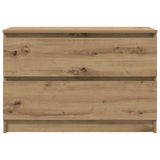 TV Cabinet Artisan Oak 80x35x54 cm Engineered Wood 861795