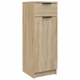 Bathroom Cabinet Sonoma Oak 32x33.5x90 cm Engineered Wood 811289