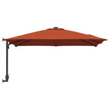 Garden Parasol Terracotta 248.5 x 247.5 x 160 cm 42003240
