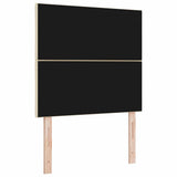 Fabric Headboard Geometric with Headboard Cream 90 cm Fabric 3337891