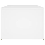 Coffee Table White 100x50x36 cm Engineered Wood 816520