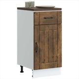 Kitchen Base Cabinet Lucca Smoked Oak Engineered Wood 853712