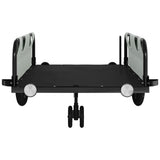 Bike Trailer Grey Oxford Fabric and Iron 94189