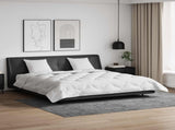 Duvet with Pillow 3 pcs White Microfibre 3377361