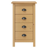 288911 Sideboard "Hill" 46x35x80 cm Solid Pine Wood