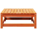 ZNTS Garden Footstool Wax Brown 70x70x30 cm Solid Wood Pine 837939