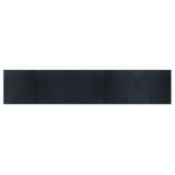 Rug Rectangular Grey100x1000 cm Bamboo 376970
