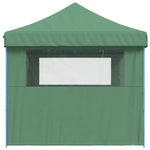 Foldable Party Tent Pop-Up with 3 Sidewalls Green 4004968