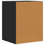 Bedside Table Black 40 x 35 x 50 cm Engineered Wood 891246