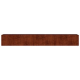 Garden Raised Bed 280x40x40 cm Corten Steel 824522