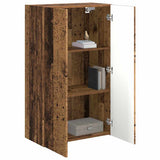TV Wall Cabinet Old Wood 59.5 x 31 x 100 cm Engineered Wood 892377