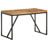 Dining Table 120x60x76 cm Solid Acacia and Mango Wood 323546