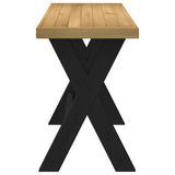 Desk NOAIN X-Shaped Legs 120x50x75 cm Solid Wood Pine 4100040