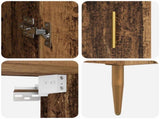 Highboard 2 pcs Old Wood Engineered Wood 3415691