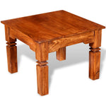 ZNTS Coffee Table Solid Wood 60x60x45 cm 244048