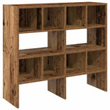 Shoe Racks 2 pcs Stackable Old Wood 89.5x30x40 cm 858854