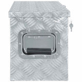 Aluminium Box 61.5x26.5x30 cm Silver 142936