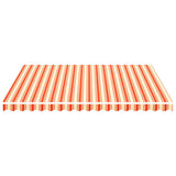 Replacement Fabric for Awning Yellow and Orange 4x3.5 m 312018
