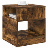 End Table 2 pcs Smoked Oak 40.5 x 40 x 45 cm Engineered Wood 890921