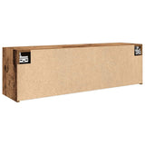 Bathroom Wall Cabinet Old Wood 100x25x30 cm Engineered Wood 860101