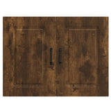 Kitchen Wall Cabinet Kalmar Smoked Oak Engineered Wood 853592