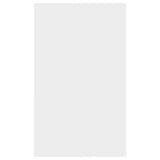 Sideboard with 3 Drawers White 120x41x75 cm Engineered Wood 809611