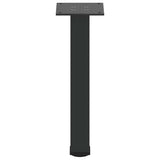 Coffee Table Legs 4 pcs Black 42-44 cm Steel 4012452
