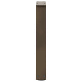 Coffee Table Legs V-Shape 2 pcs Natural Steel 28x cm Steel 4012543
